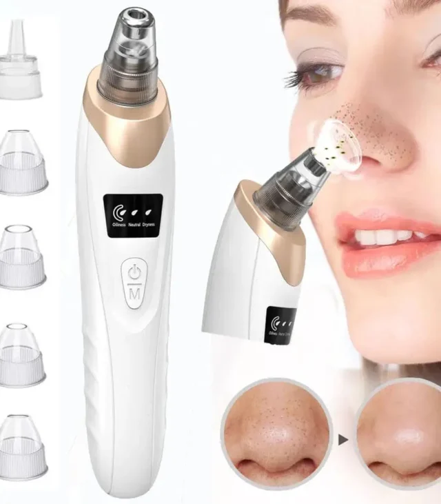 Shop Saverr Blackhead Remover Vacuum – Powerful Facial Pore Cleaner & Acne Suction Tool