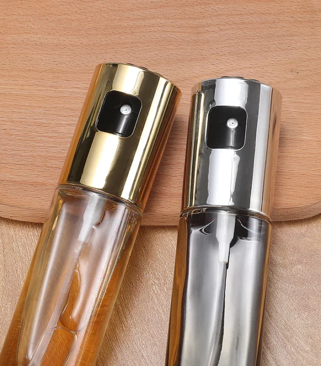 Cooking Oil Sprayer - 100ml Glass Bottle for Oil, Vinegar & Sauce - Perfect for BBQ, Baking & Grilling - Image 2