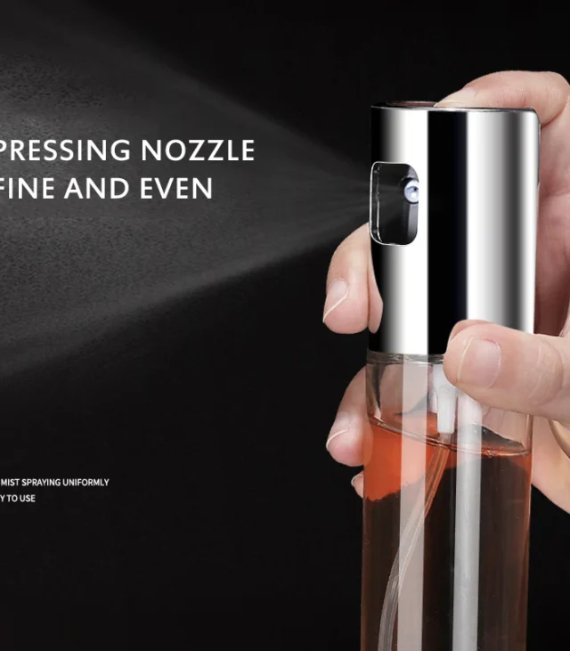 Cooking Oil Sprayer - 100ml Glass Bottle for Oil, Vinegar & Sauce - Perfect for BBQ, Baking & Grilling - Image 3