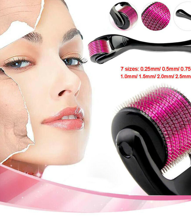 Derma Roller 0.5mm for Fine Lines, Wrinkles & Skin Rejuvenation - Image 2