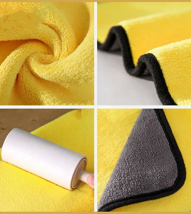 Microfiber Cloth for Car, Kitchen & Home - High Absorbency, Non-Scratch - Image 2