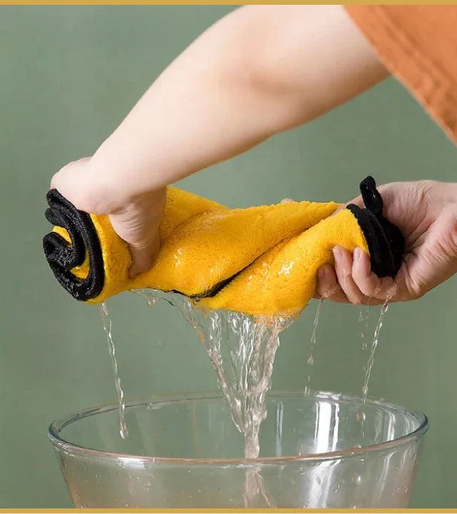 Microfiber Cloth for Car, Kitchen & Home - High Absorbency, Non-Scratch - Image 3