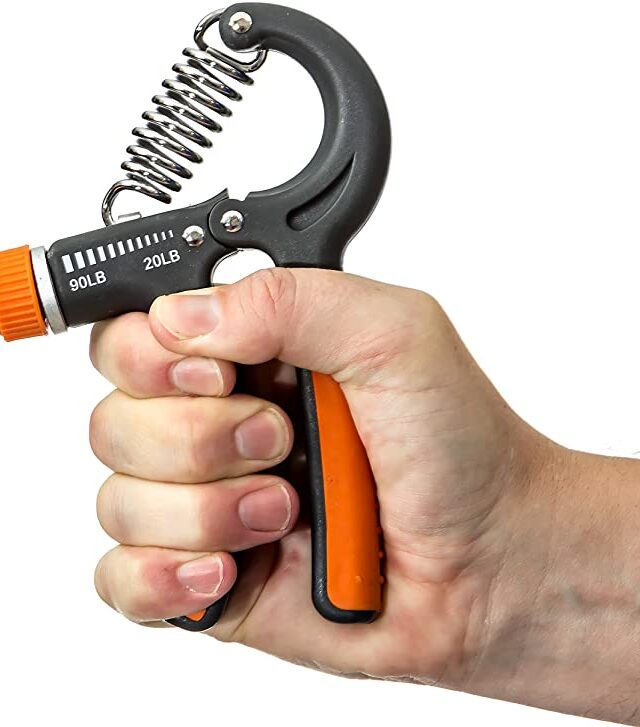 Shop Saverr Adjustable Hand Grip Strengthener - 10-40kg Resistance, Wrist & Forearm Trainer - Image 2