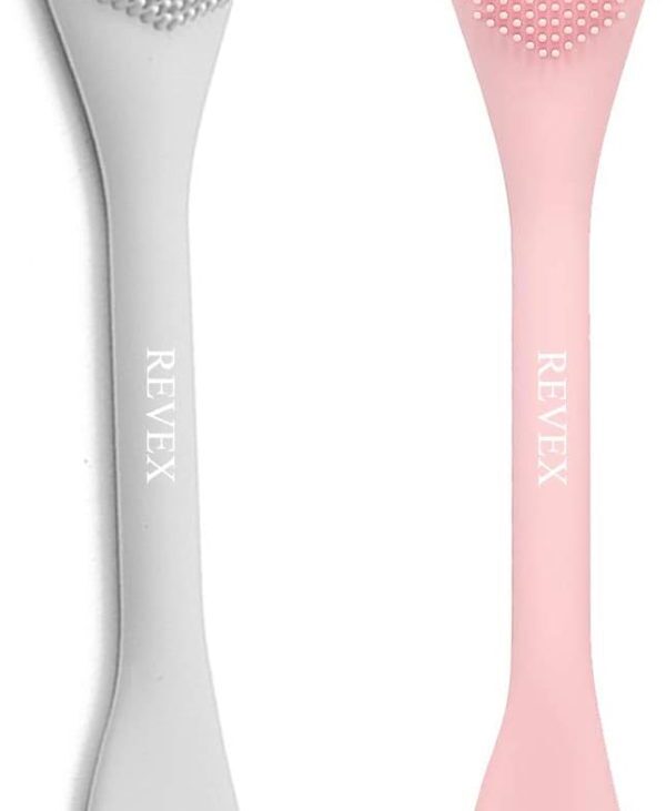 Silicone Double Head Mask Brush - Dual-Sided Face Mask Applicator for Easy Mask Application & Deep Cleansing - Image 4